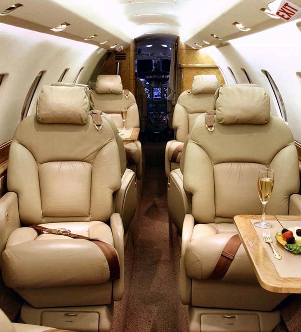 Personalized jet interiors